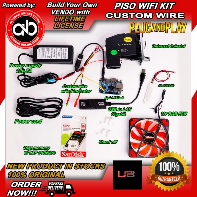 Piso wifi | Piso wifi Kit | with | LPB | PISOPI | with E-loading | Lifetime License | Piso Wifi Vendo |