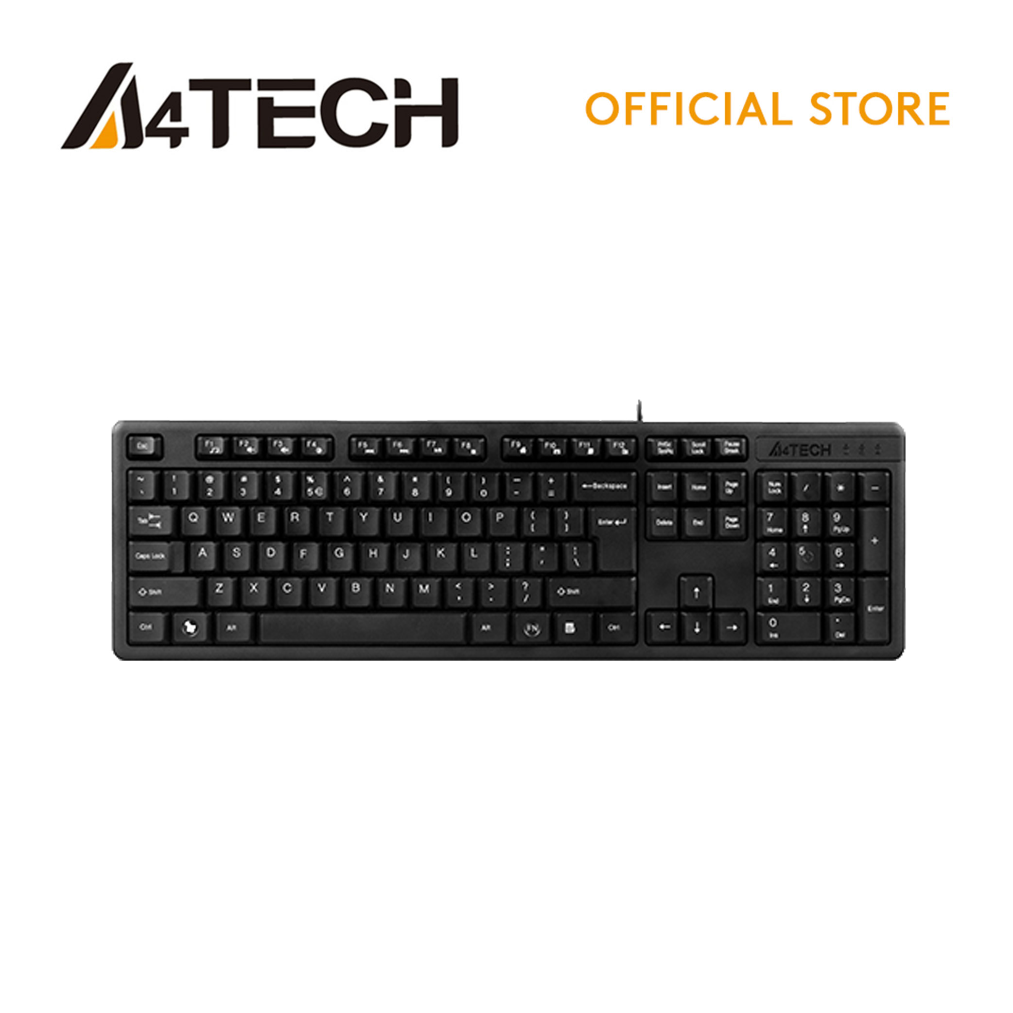 A4Tech KK3 Wired Keyboard Black USB Lazada PH