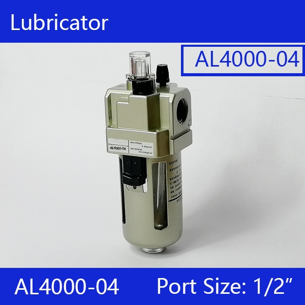 Al400004 1/2''pt Lubricator Pneumatic Air Components Compressing Water