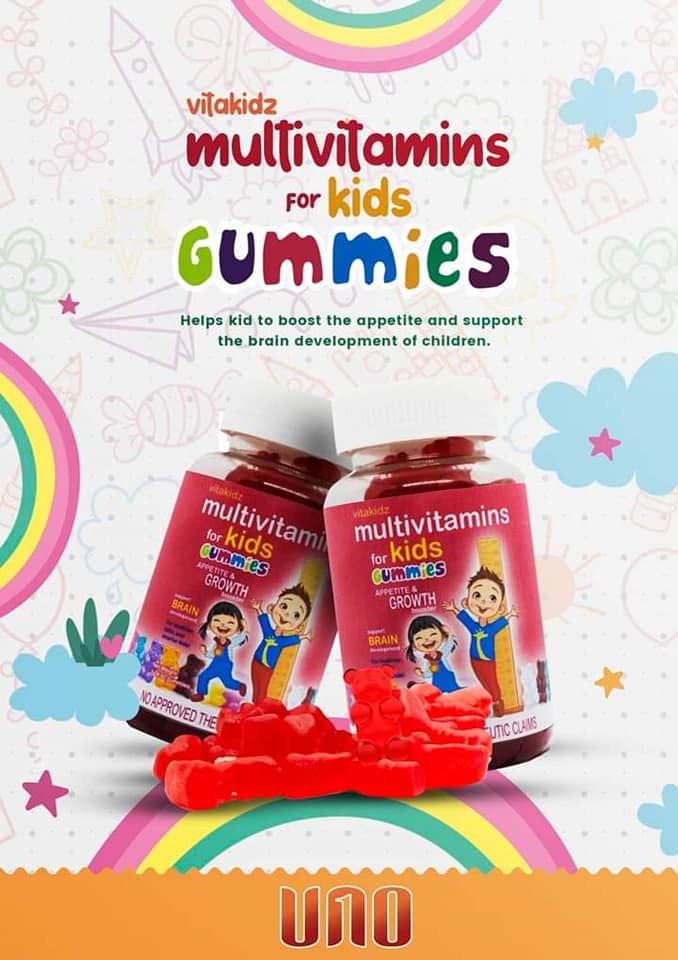 Vitakidz Multivitamins and Minerals for kids Gummies healthy Lazada PH