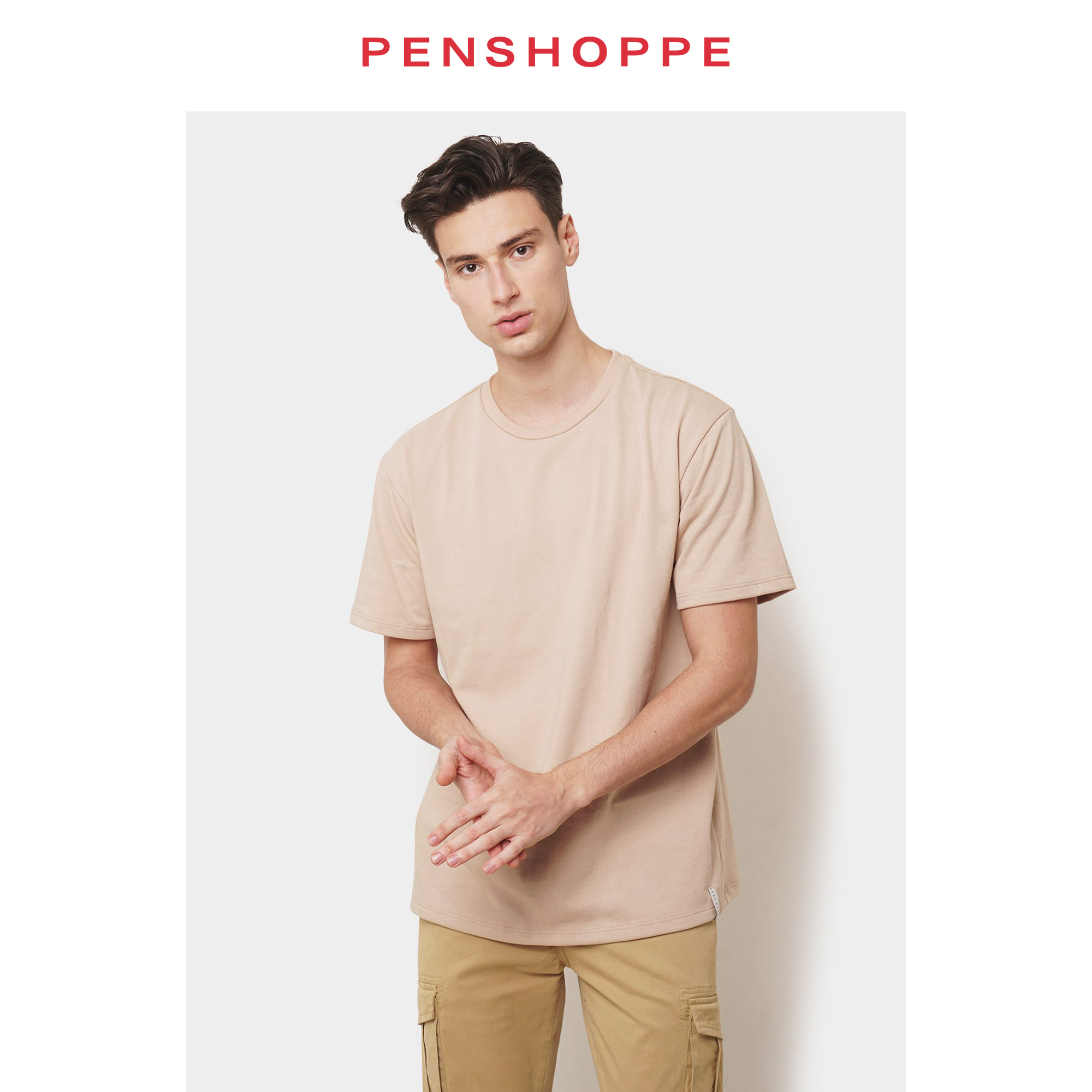 penshoppe plain black shirt