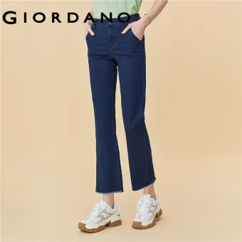 slightly flared jeans