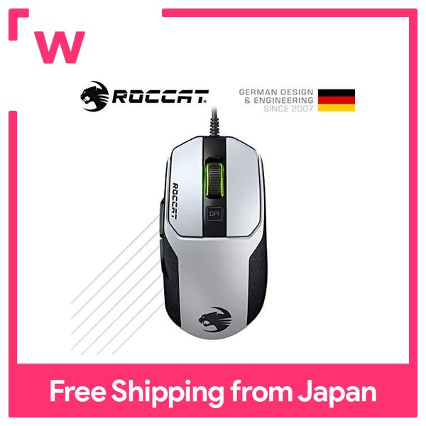 Roccat Kain 102 Aimo Rgb Gaming Mouse Prooptic R8 Titan Click Lightweight g White German Design Engineering Roc 11 610 We Lazada Ph