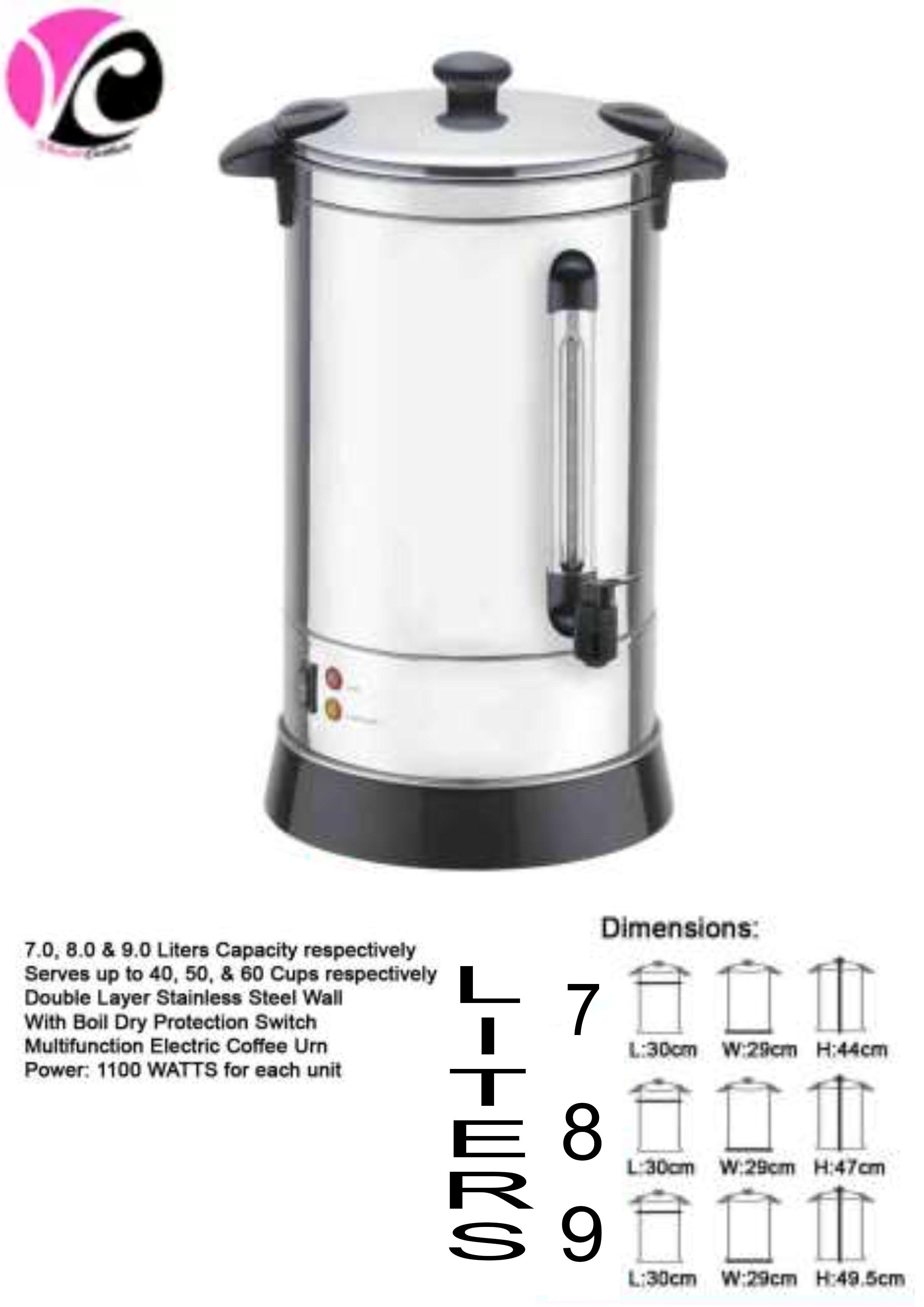 Rossetti Urn Electric Coffee Percolator (Stainless)