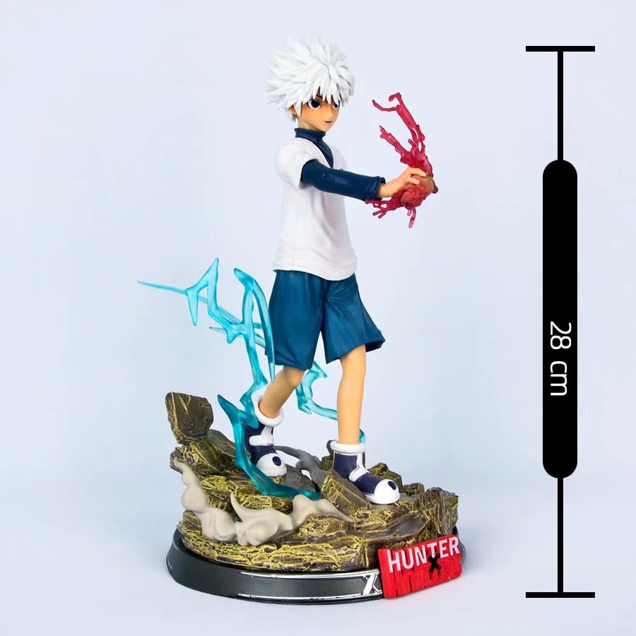 Hunter x Hunter Figures - Anime Hunter x Hunter Figure Killua Zoldyck Gon  Freecss Kurapika Hisoka Kulolo Lushilufelu Figurine AL2707