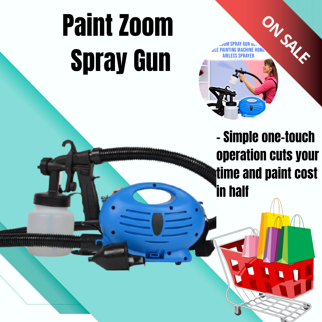 BEST SELLING Paint Zoom Spray Gun Ultimate Portable Painting Machine ...