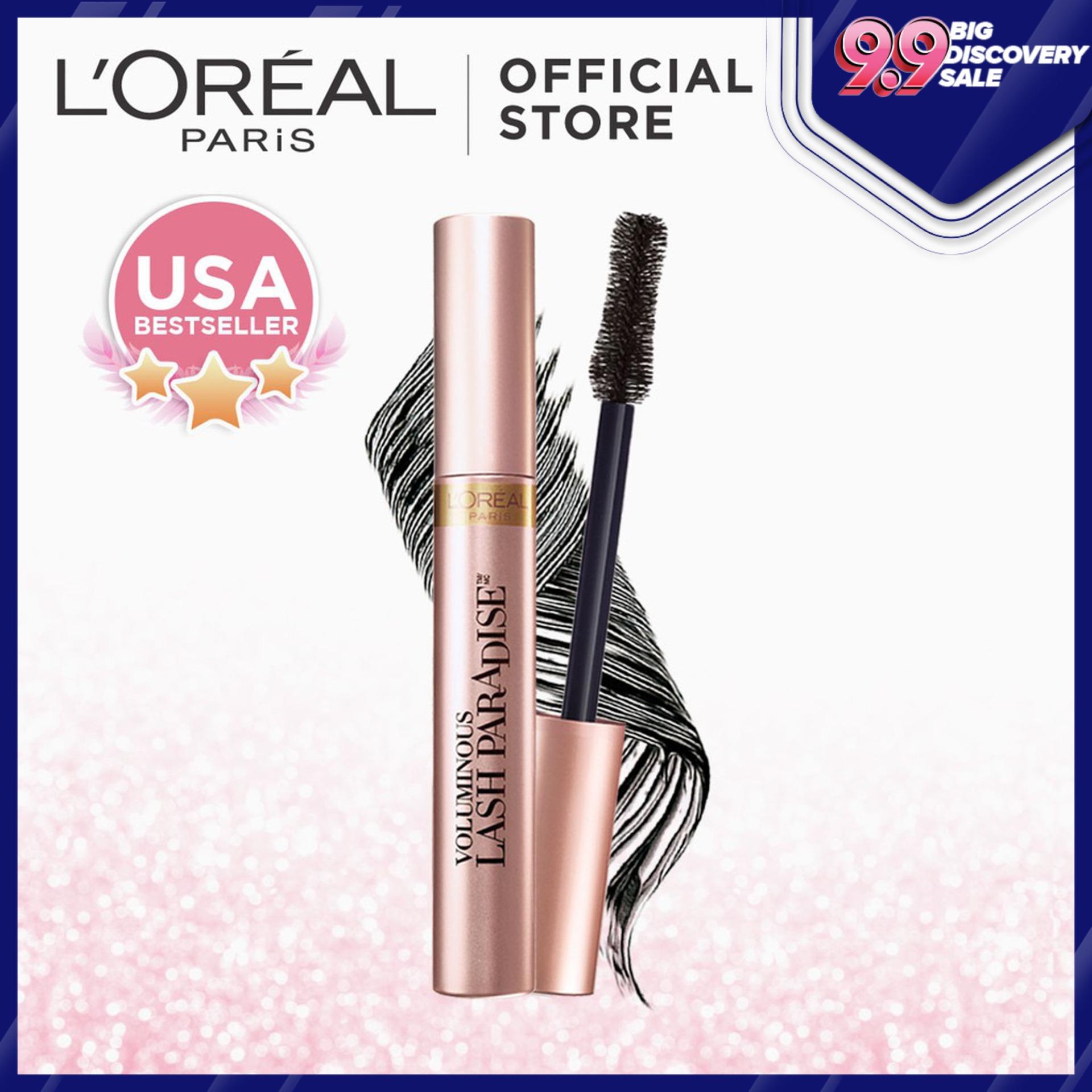 L'Oreal Paris Voluminous Lash Paradise Waterproof Mascara - Blackest Black