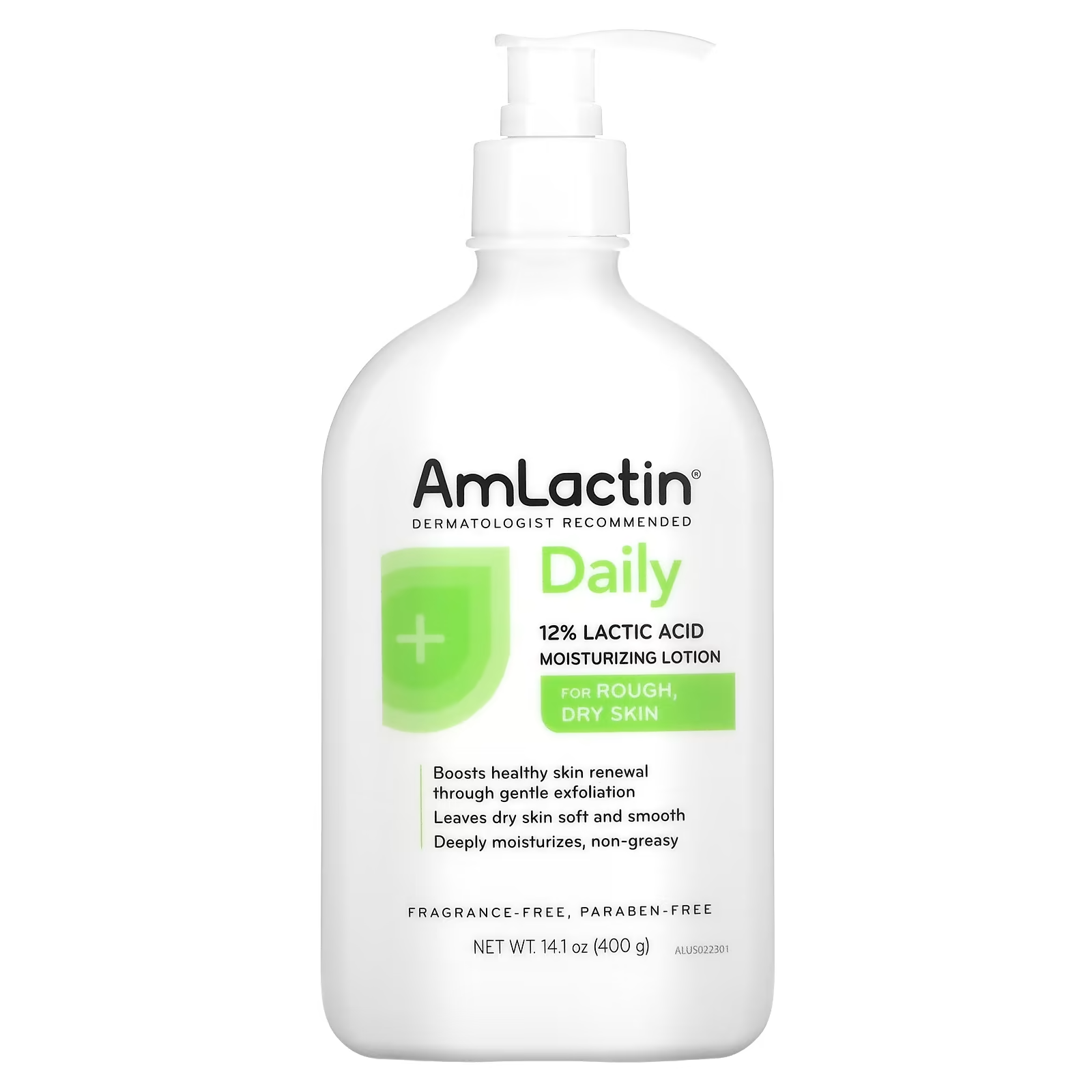 Amlactin Daily 12 Lactic Acid Moisturizing Lotion Fragrance Free 141 Oz 400 G Lazada Ph 4148