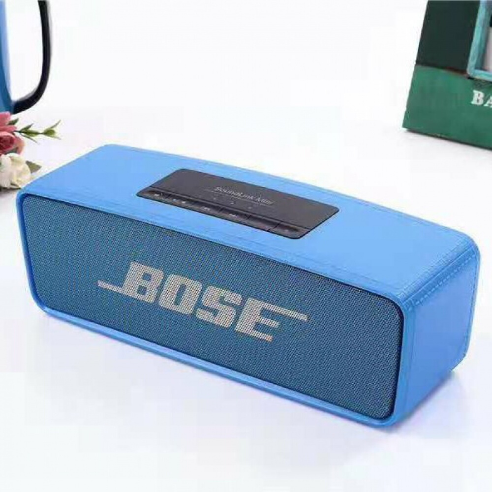 bose blue speaker mini