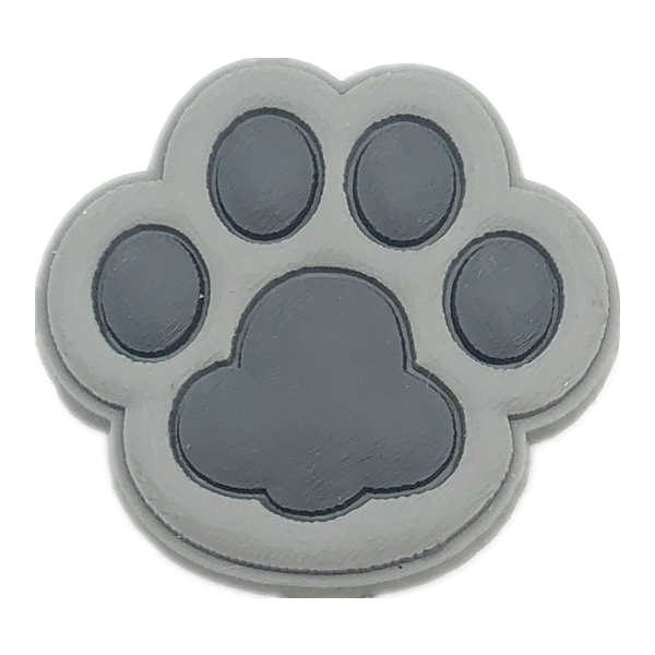 Cartoon footprints Jibbitz Crocs Soft PVC Shoe Charm Croc Charm