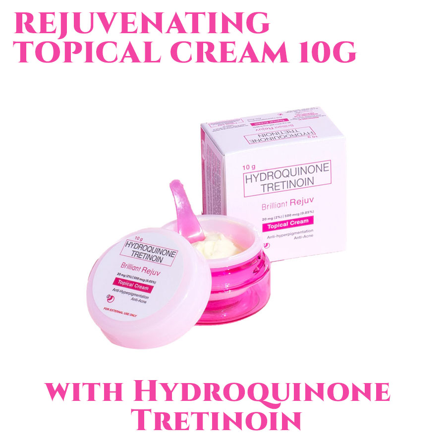 NEW Rejuvenating Cream 10g with Hydroquinone Tretinoin Brilliant Skin