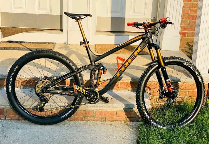 trek 9.9 mountain bike