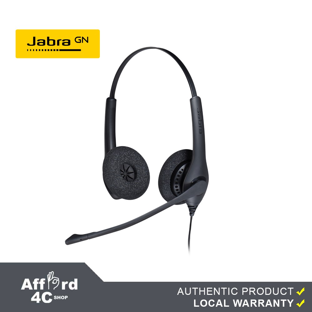 Jabra BIZ 1500 Duo QD Headset Part No 