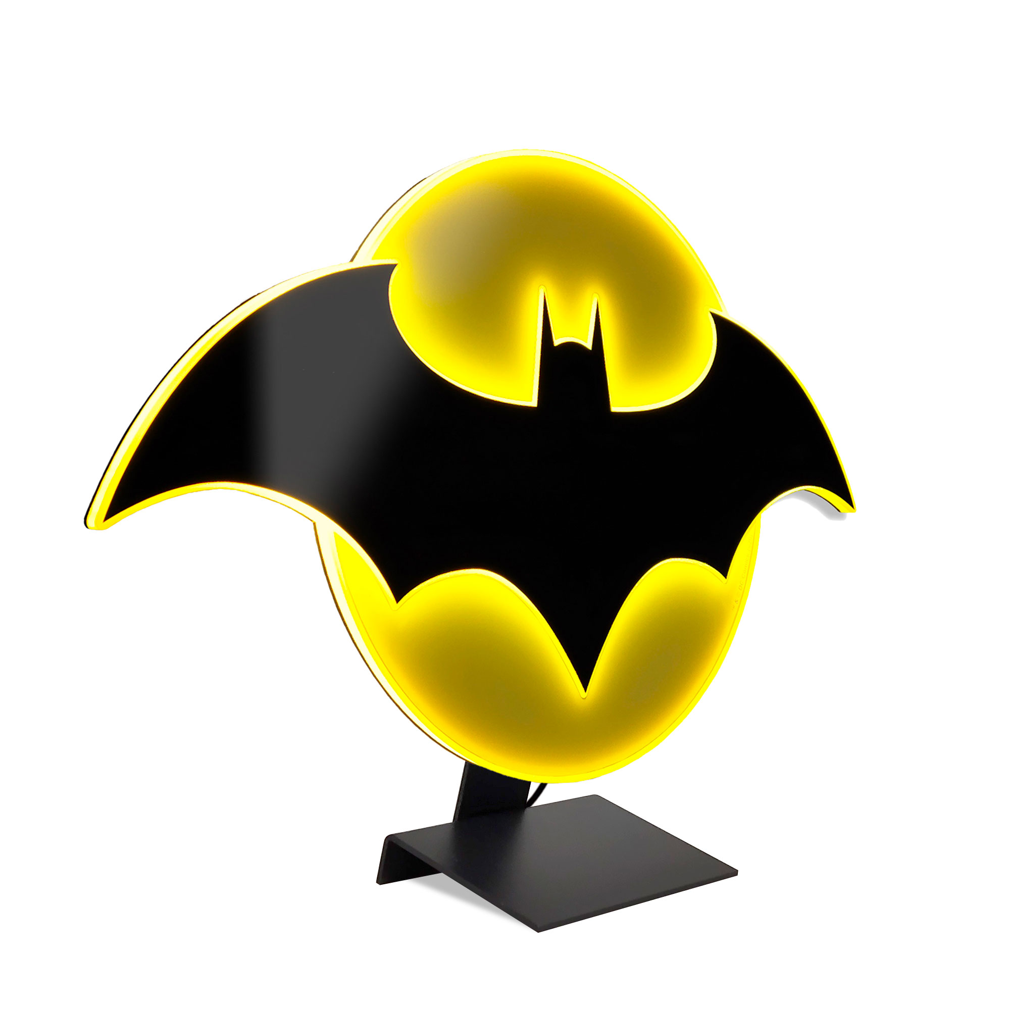 DC Comics Batman Desk Lamp Bat Signal Table Nightlight Neon Style