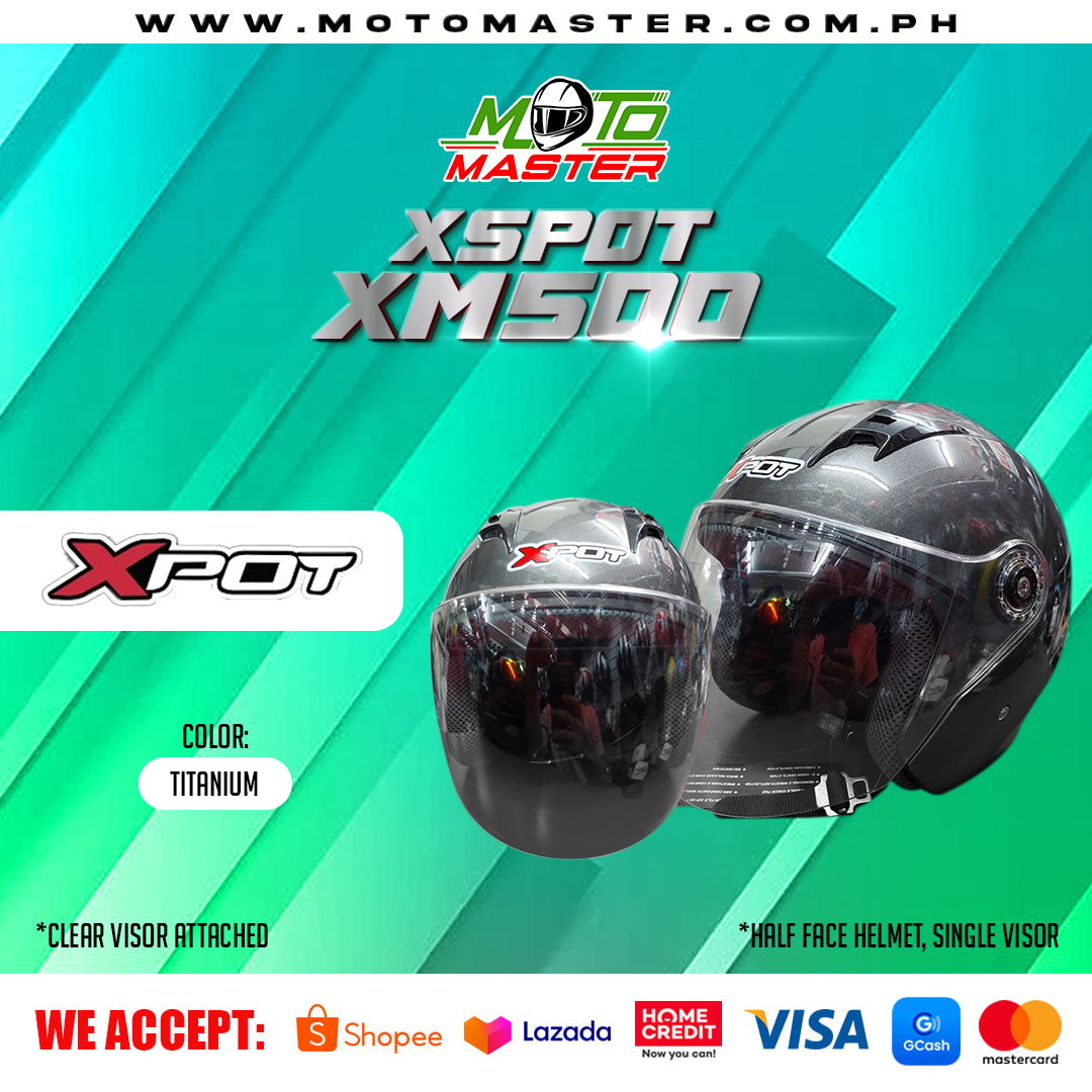 Xpot XM500 Half Face Helmet Lazada PH