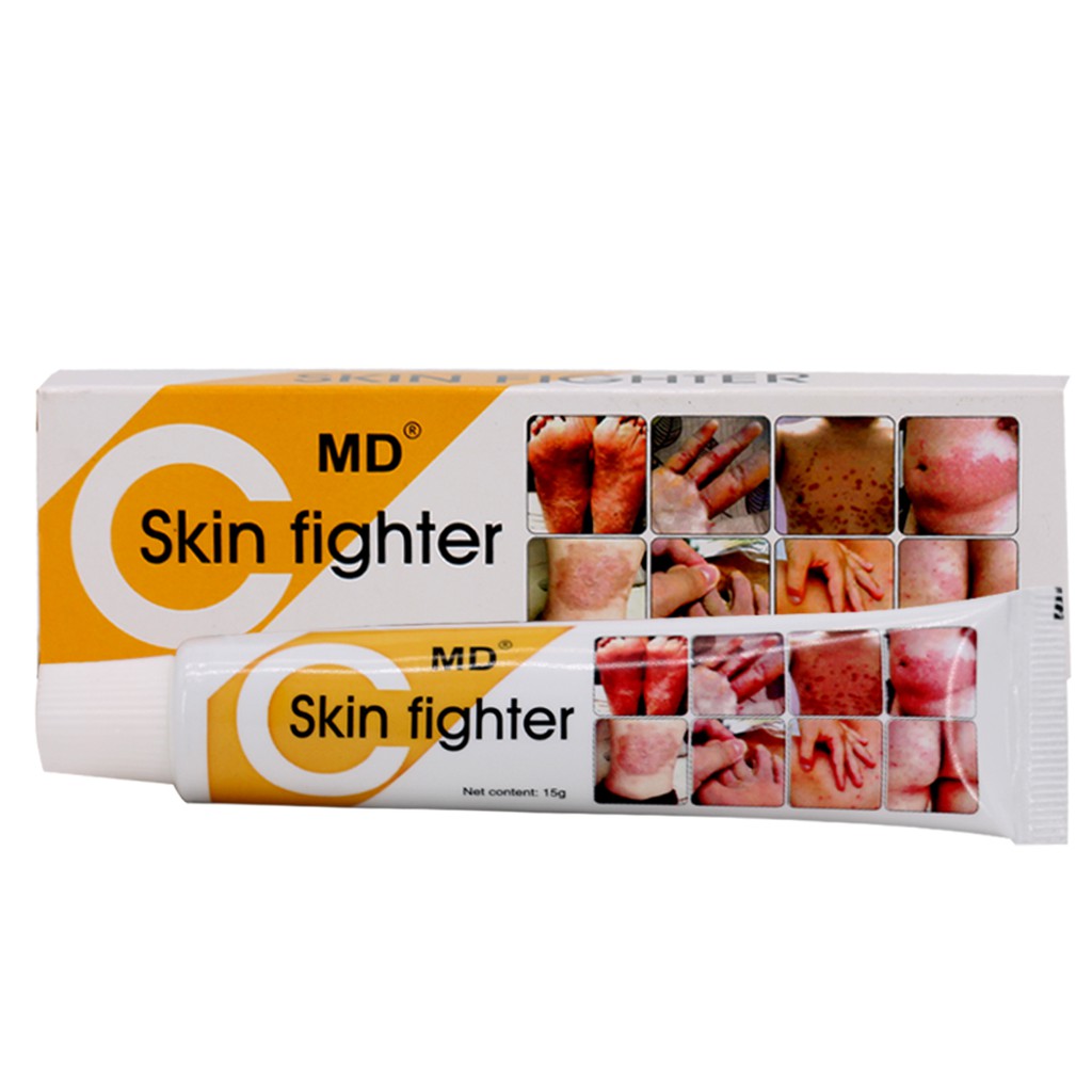 Original MD Skin Fighter Cream for Skin Allergies or Fungus (15g