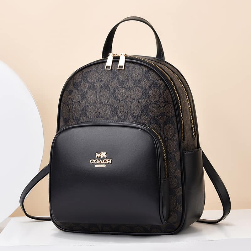 Coach Women's Court Backpack in Signature Canvas, Fashionable Women's