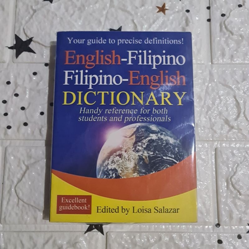 COD English Filipino Dictionary By Salazar Lazada PH