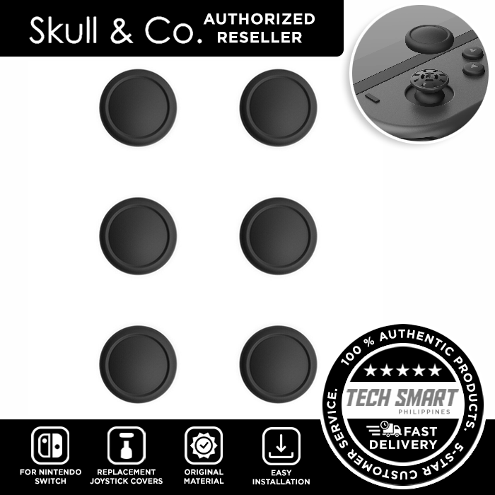 Skull Replacement Joystick Covers for Nintendo Switch
