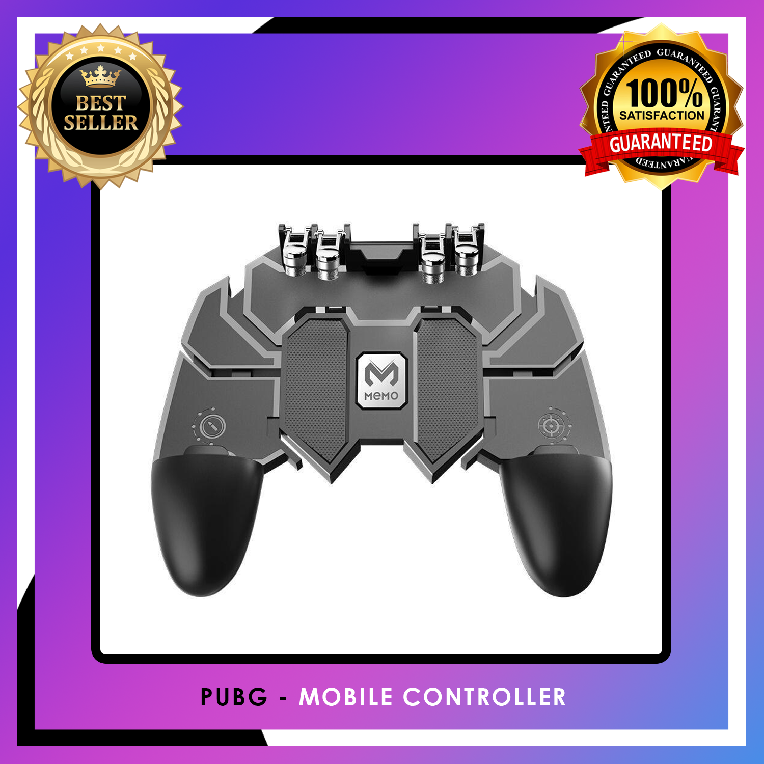 Set Of 3 Ak66 Six Finger All In One Mobile Game Controller Free Fire Key Button Joystick Gamepad L1 R1 Trigger For Pubg Lazada Ph
