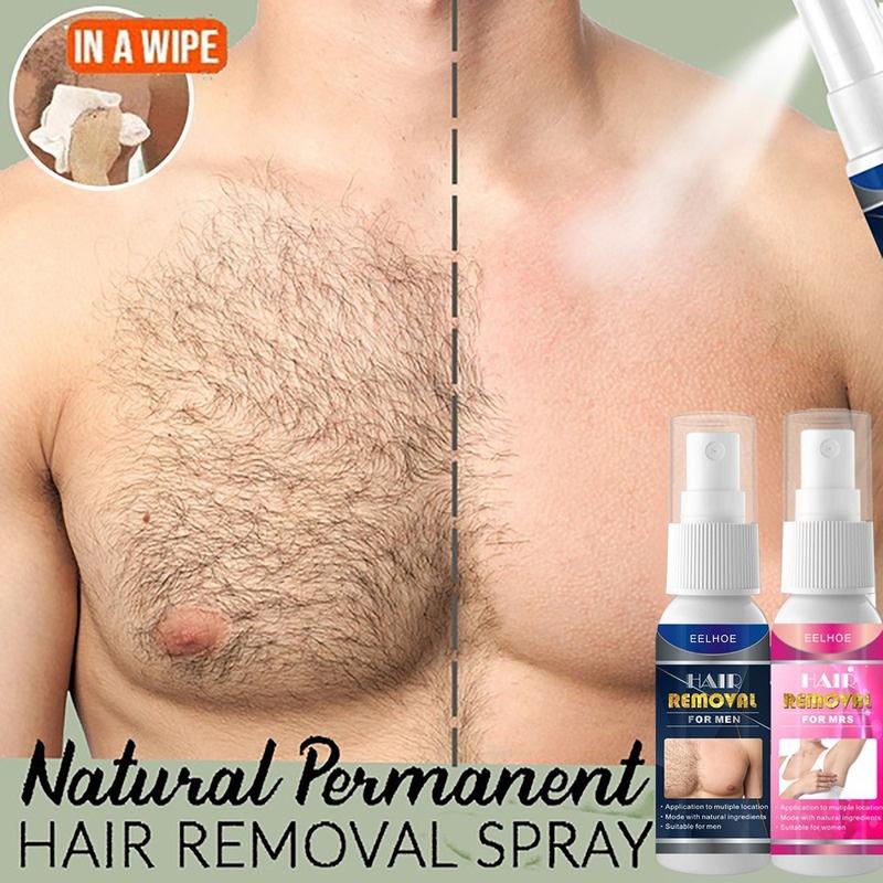 Best selling men's and women's hair removal cream spray Gentle and painless underarm  hair removal No residue hair removal cream Special skin care ingredients to remove  hair without hurting the skin (quick