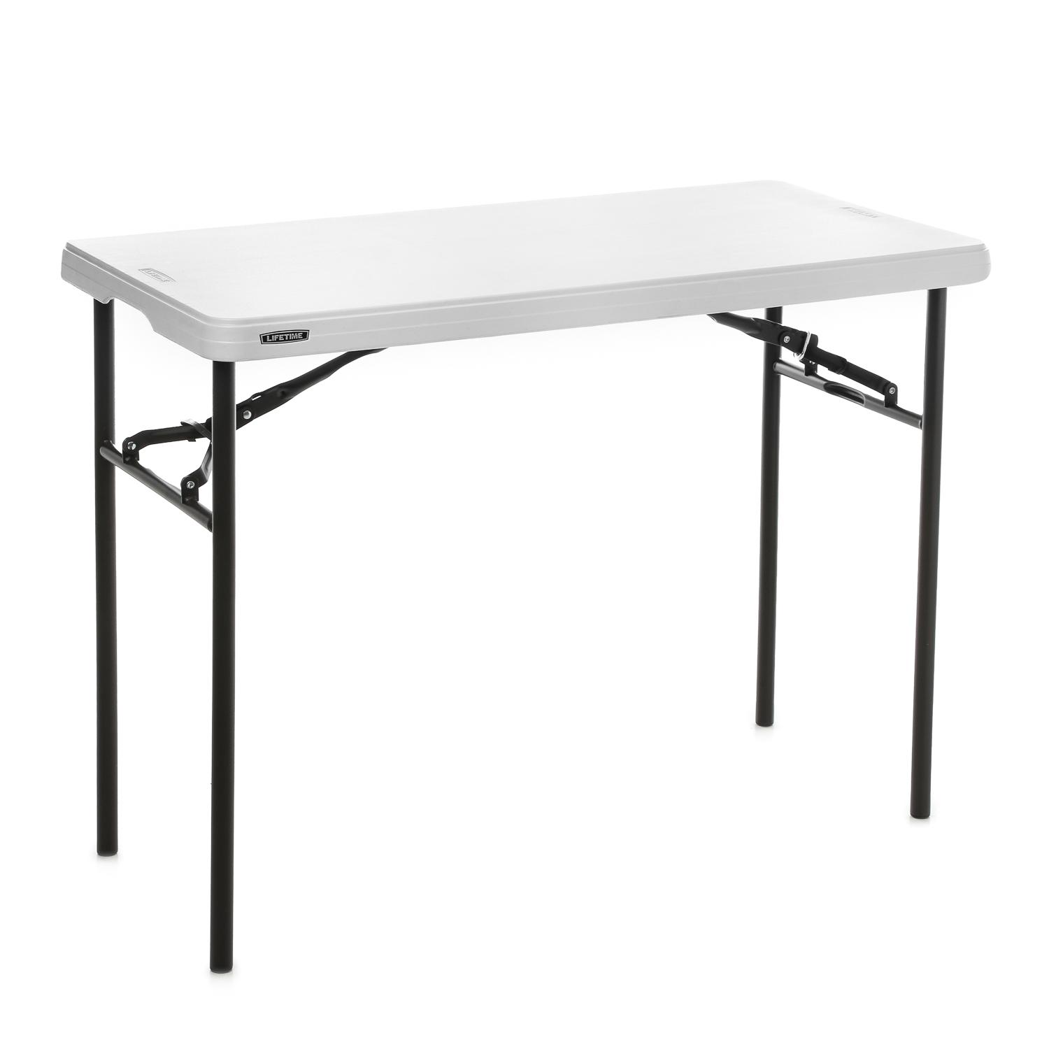 Lifetime Table 1m Folding Table ( Almond White ) 