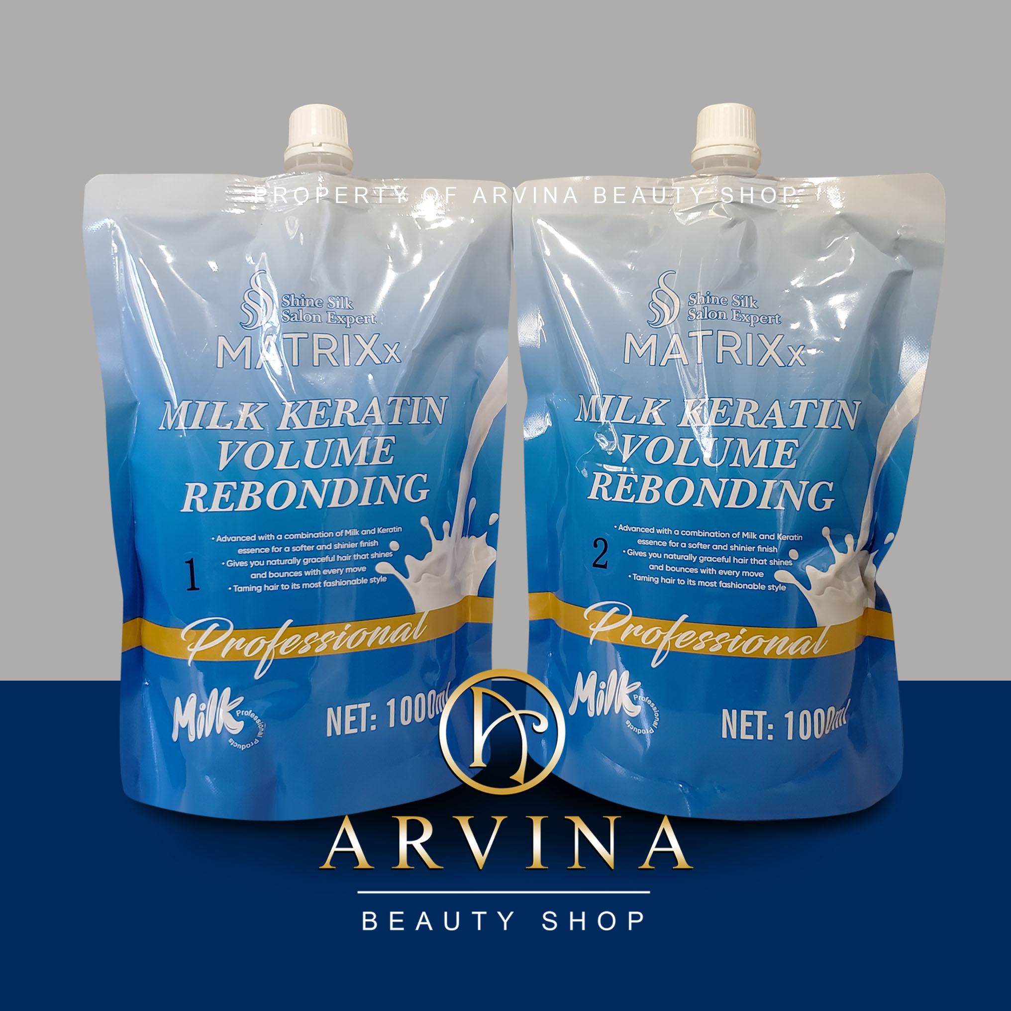 Matrix Milk Keratin Volume Rebonding Pair 1 and 2 x 1000ml Lazada PH