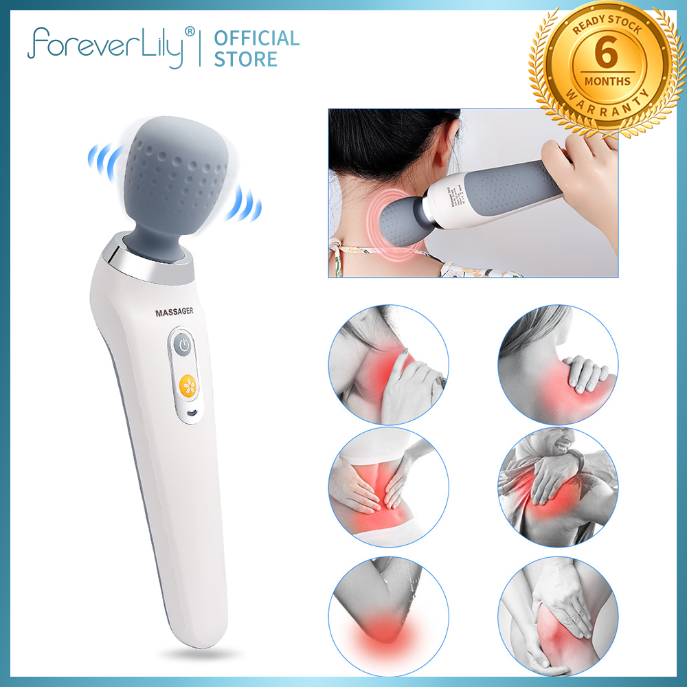 foreverlily USB Handheld Electric Wand Massager High Frequency V