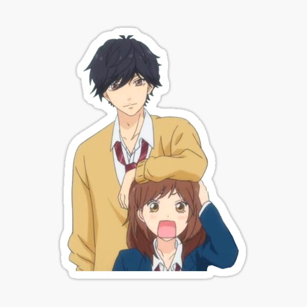 AO HARU-RIDE impermeável Anime Sticker, Bonito Estudante Papelaria,  Crianças Material Escolar, Decorar Mabuchi Kou, Adorável - AliExpress