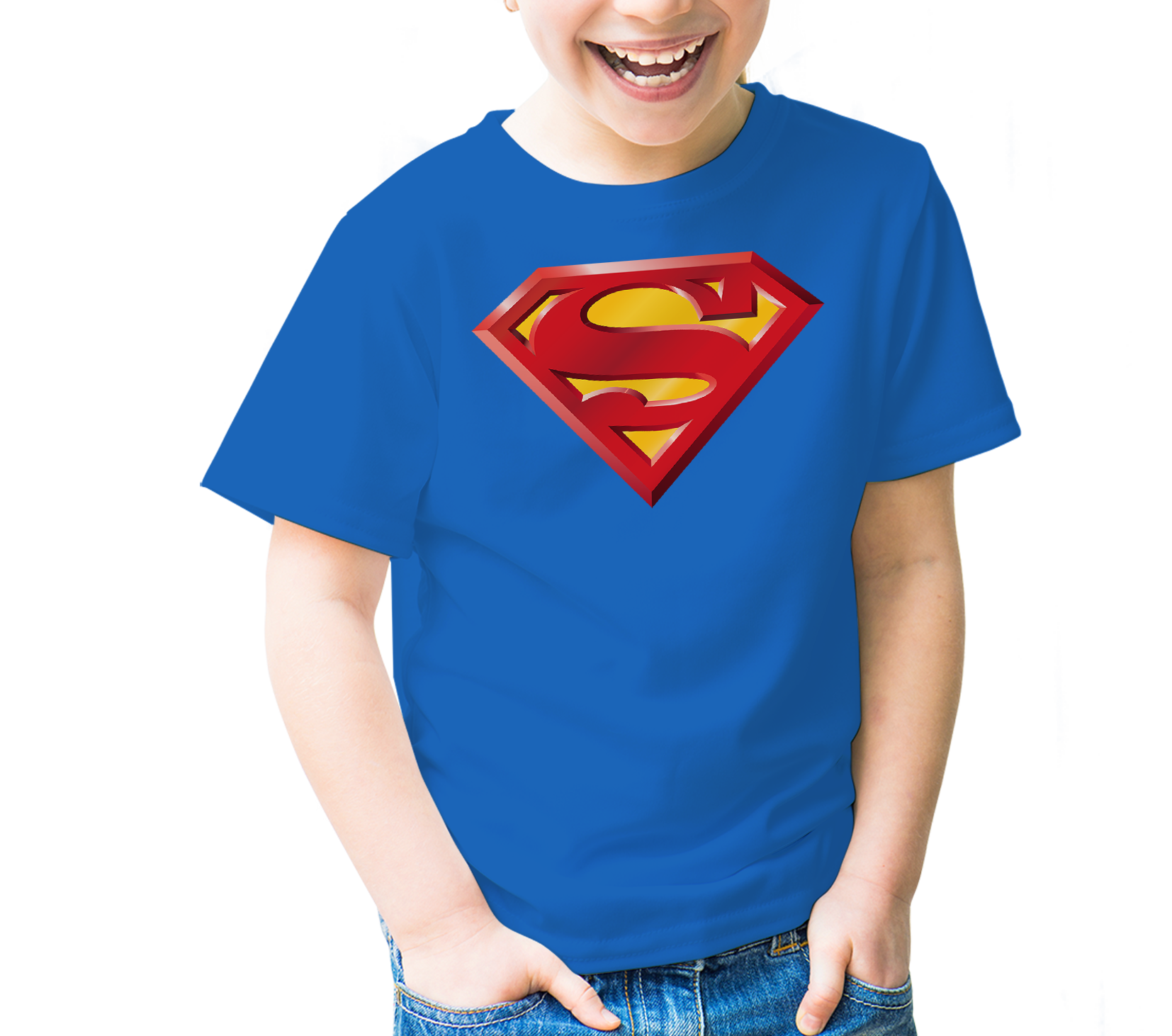 Clothing Tee Shirt Superman Enfant Kids Shirts DC Justice League