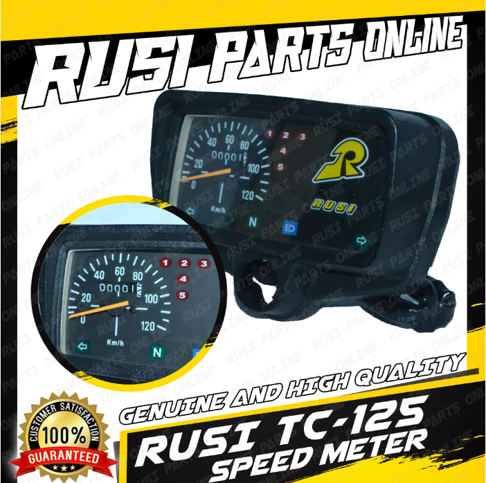 RUSI TC125 Speed Meter Assy/TC 125 Speed meter, Rango Speed meter, KR ...