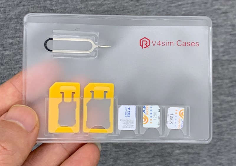 Mobile Phone SIM Card Buggy Bag MiniSIM Card Holder Mobile Phone