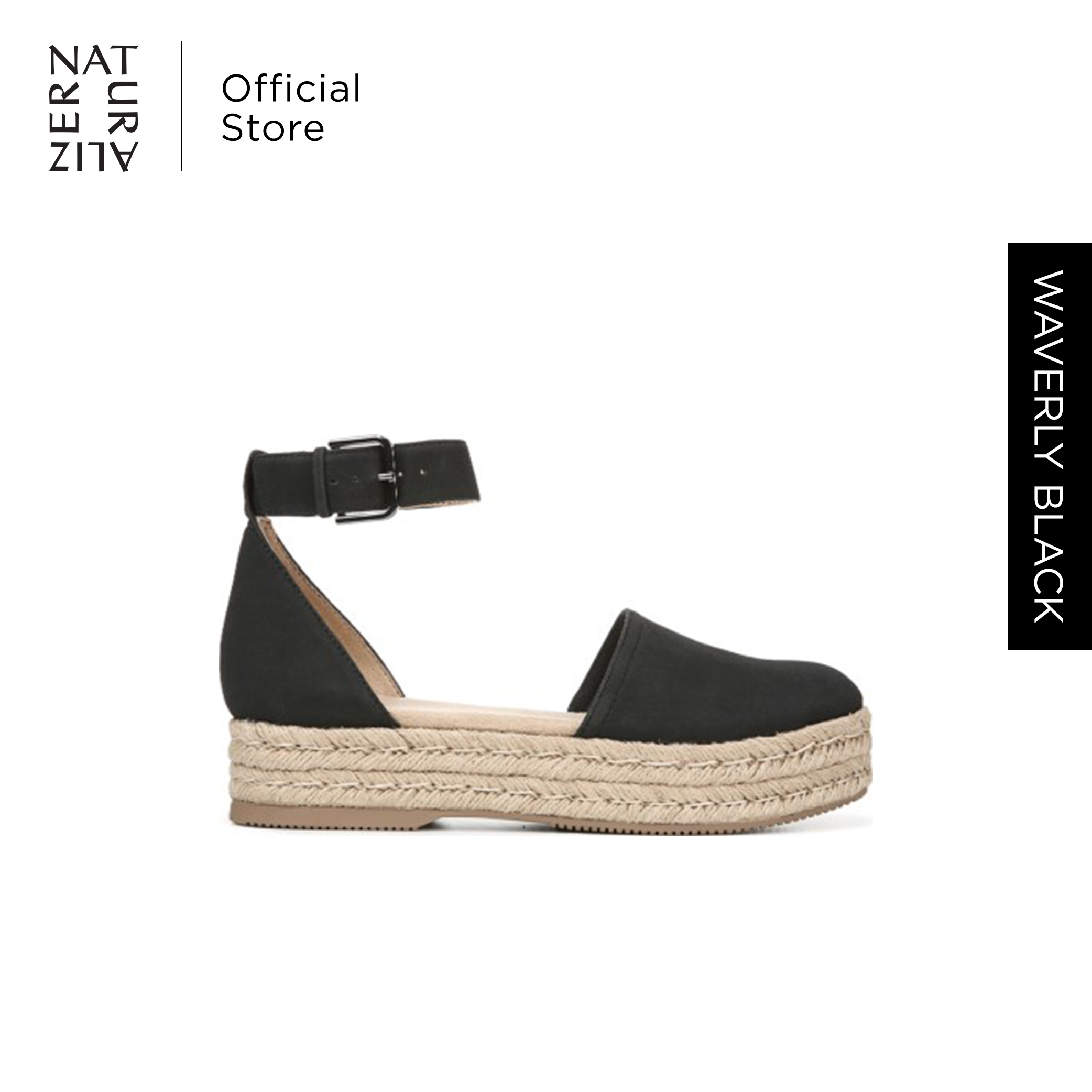 naturalizer waverly platform sandal