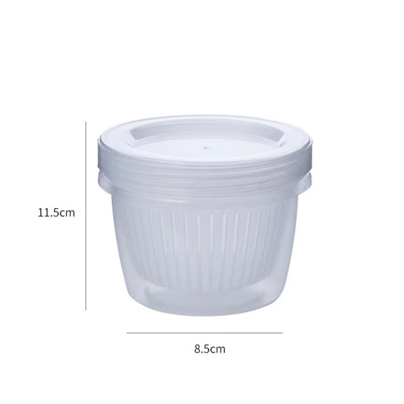 MERCA Kitchen Refrigerator Keep fresh Fruits vegetables meat fish drain ...