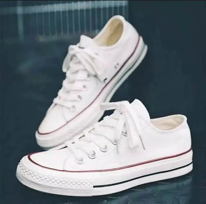 converse low all white