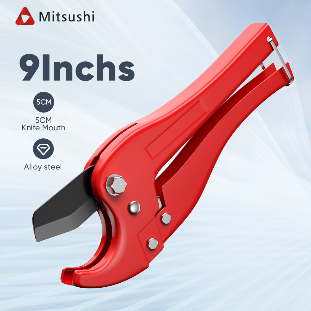 Mitsushi 9inch/8inch Vinyl Pipe Cutter PVC Cutter Tube Cutter for PVC
