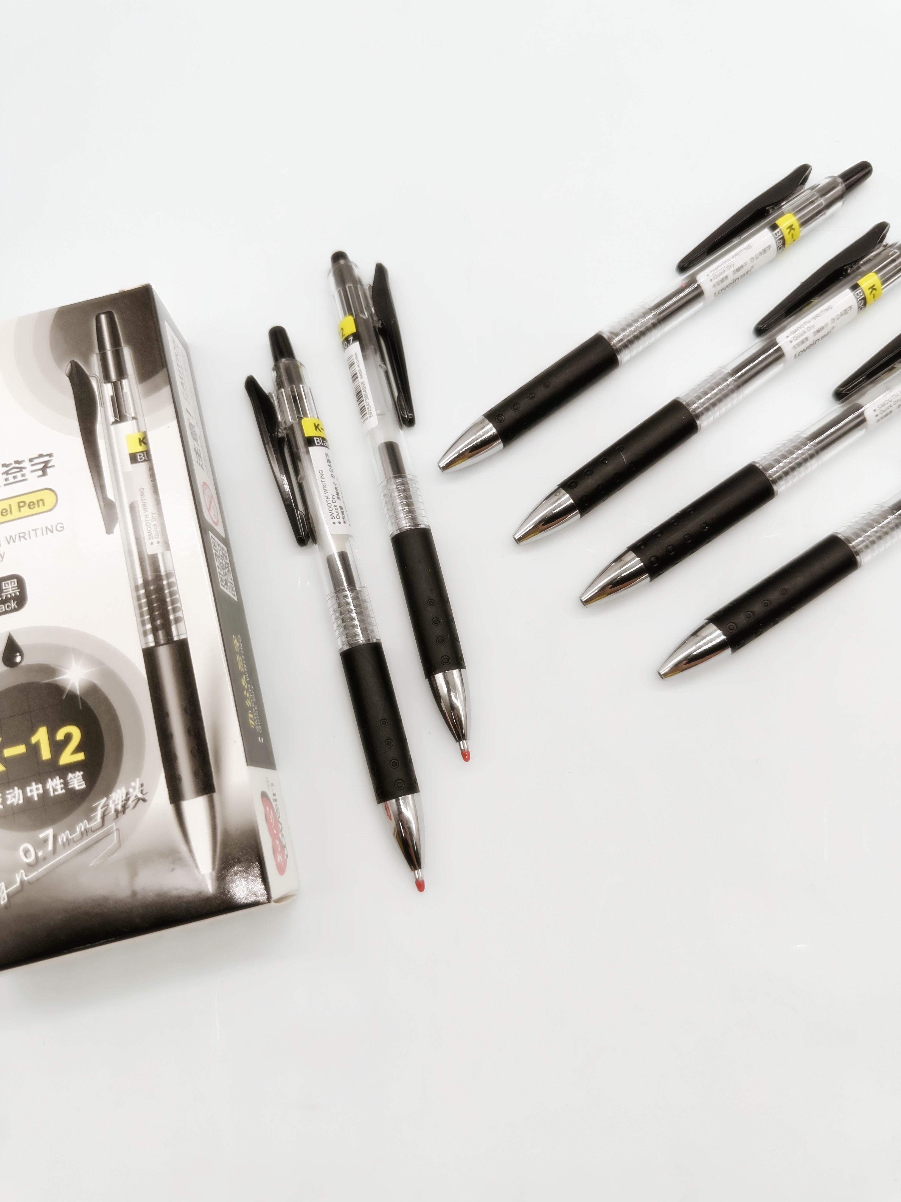 K 12 Zhixin Gel Ink Pen Love In K-12 Bullet GEL PEN Retractable