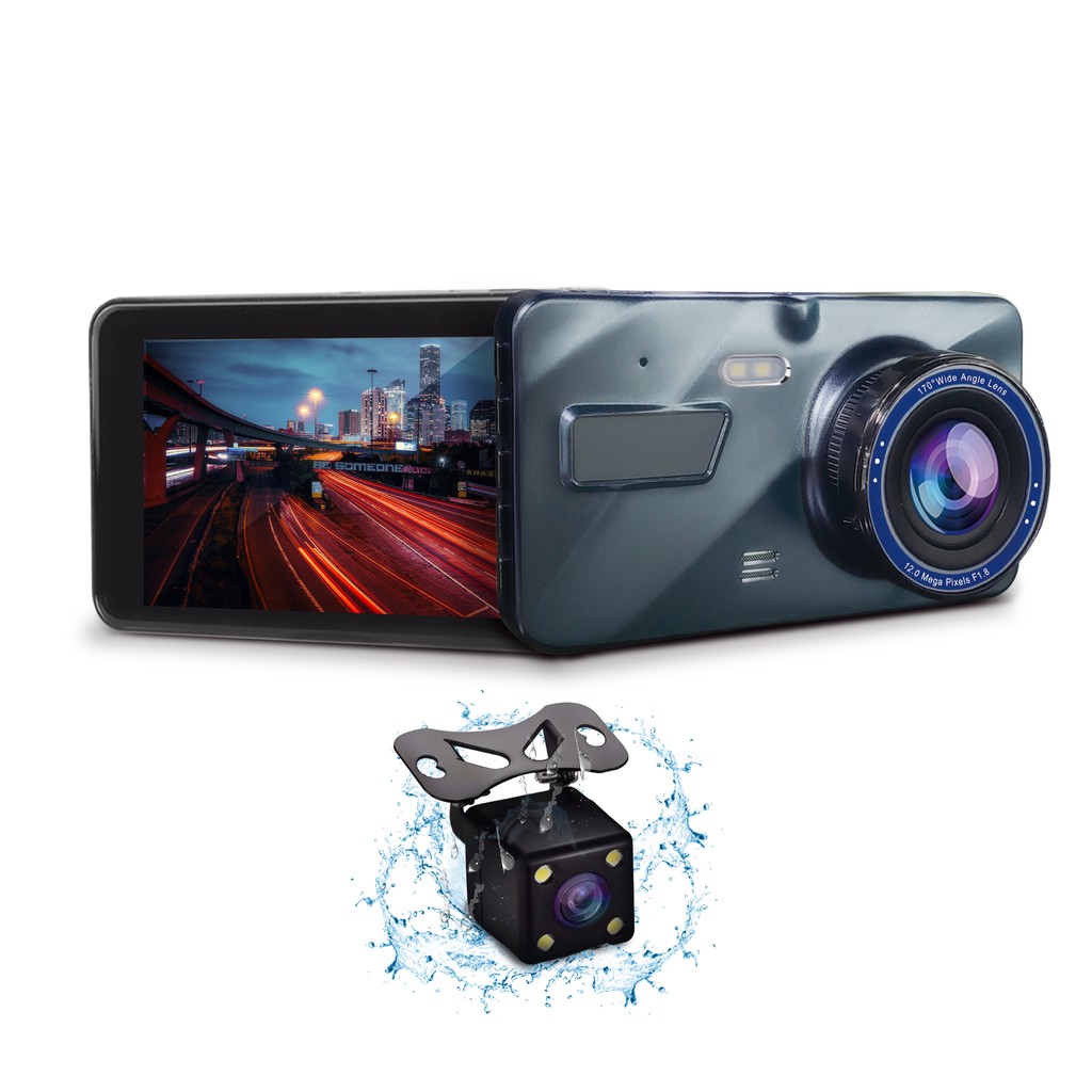 Dual Lens Dash Cam Car Camera Recorder Dash Cam Lazada PH