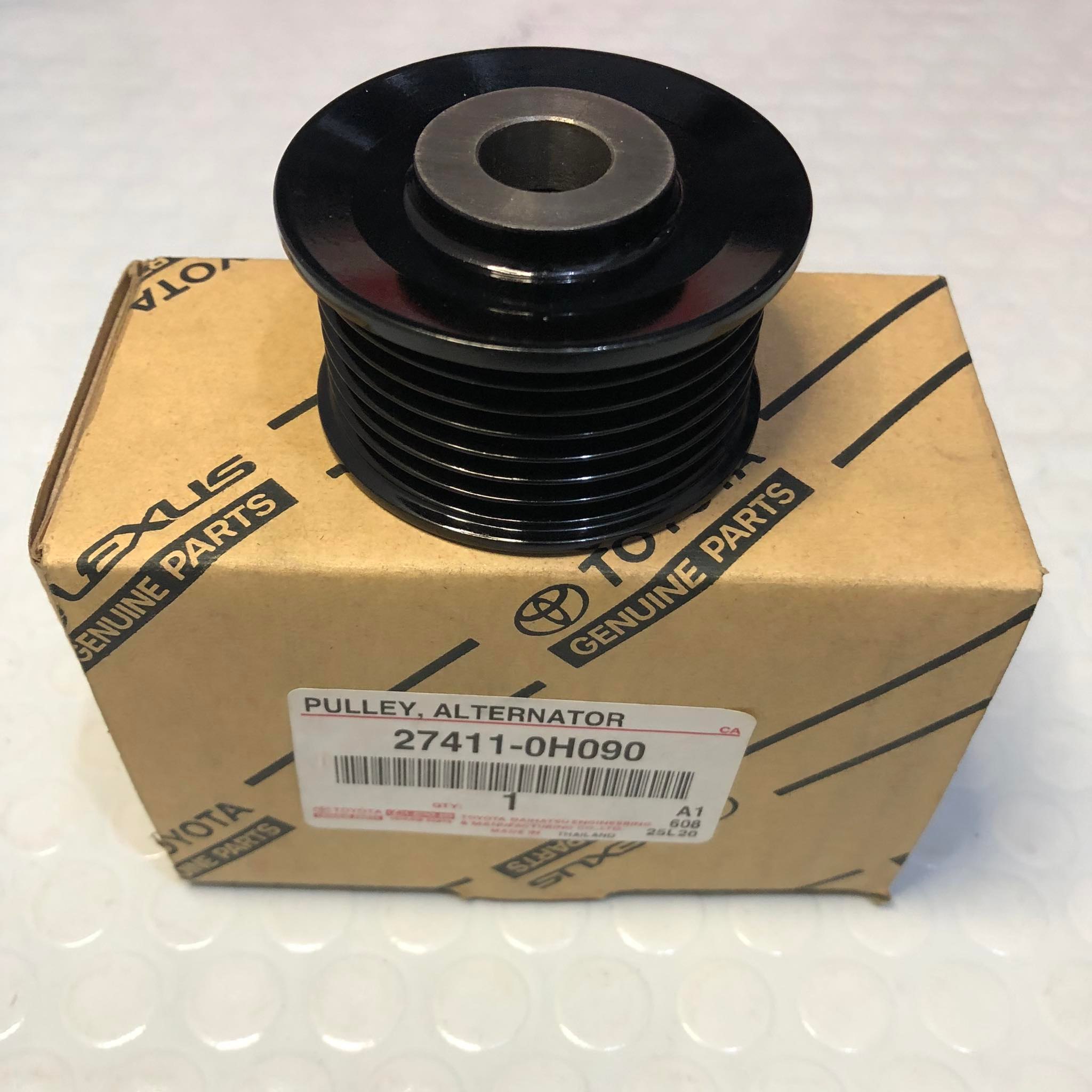 GENUINE TOYOTA ALTERNATOR PULLEY FOR CAMRY 20062012 2.4 (274110H090