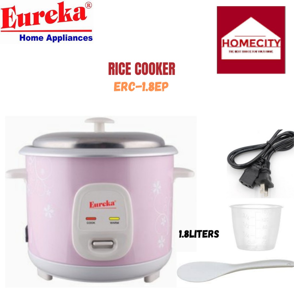 EUREKA RICE COOKER ERC1.8LEPWO STEAMER Lazada PH
