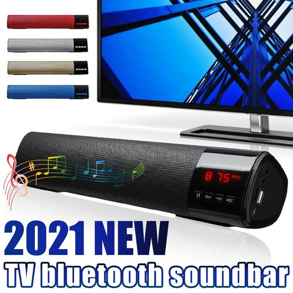 3D Surround Bluetooth Soundbar Subwoofer Wireless Speaker HiFi Stereo ...