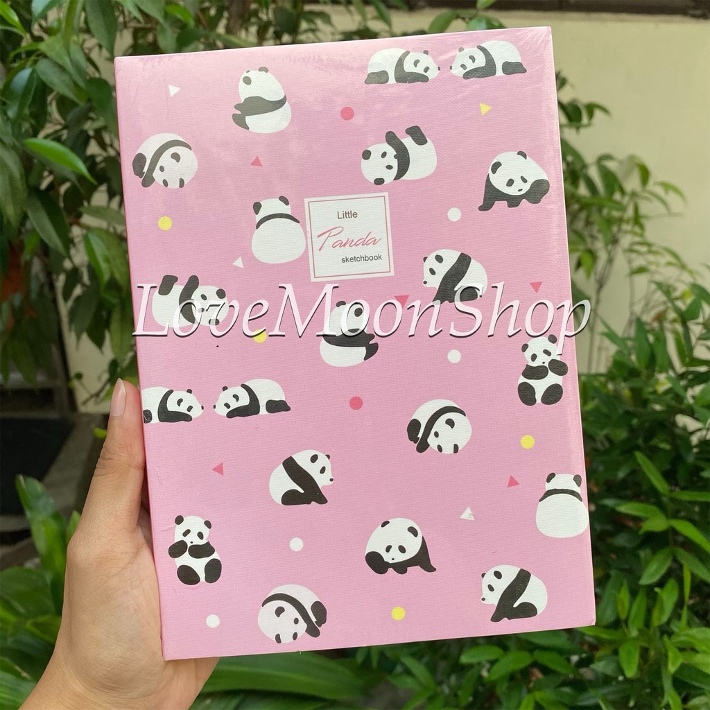 A5 Pastel Cute Panda Sketchbook Drawing Book/Pad Lazada PH