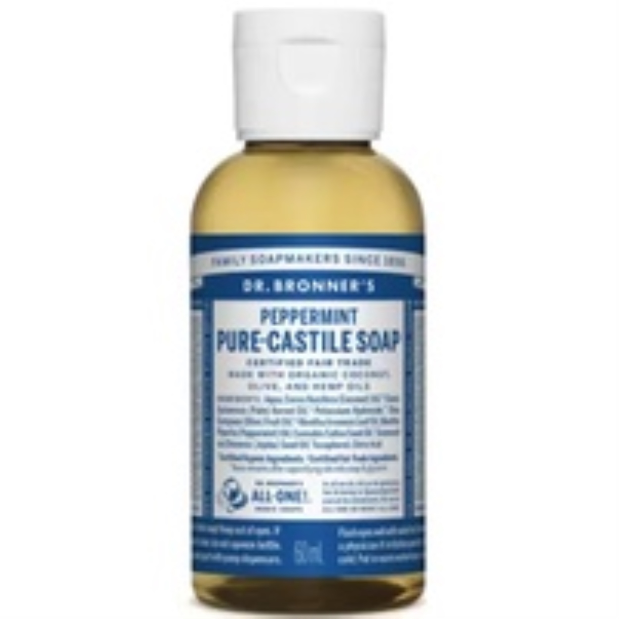 [Dr.Bronner's] PureCastile Soap 60ml 12 scents Dr Bronners Dr Bronner