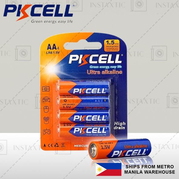 erisJKK PKCell NON RECHARGEABLE Ultra Digital Alkaline AA Batteries for