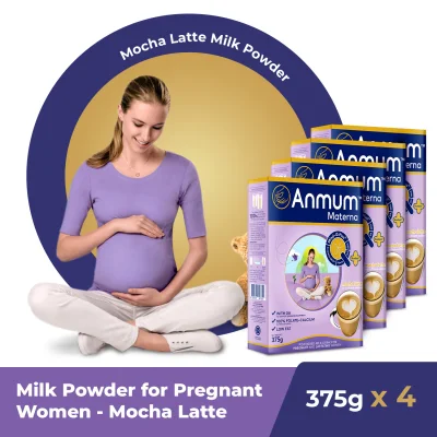 Anmum Materna Milk Powder Mocha Latte 375G x 4