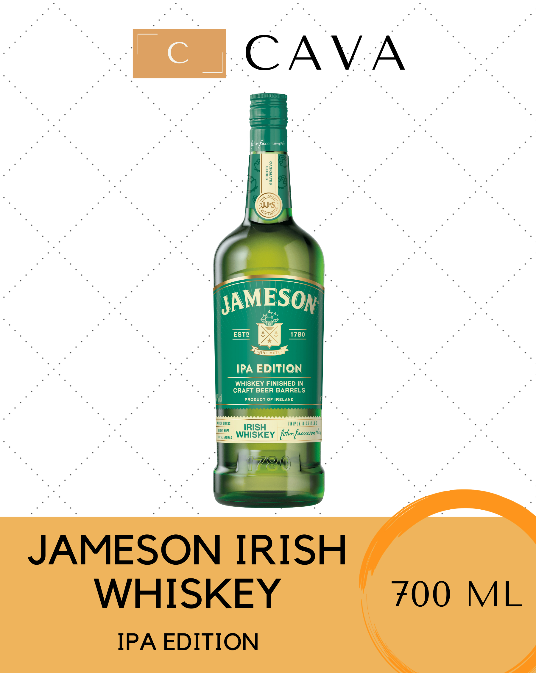 Jameson Irish Whiskey IPA Edition 700ml Lazada PH