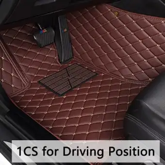 Custom Leather Car Floor Mats For Toyota Corolla Altis E140 E150