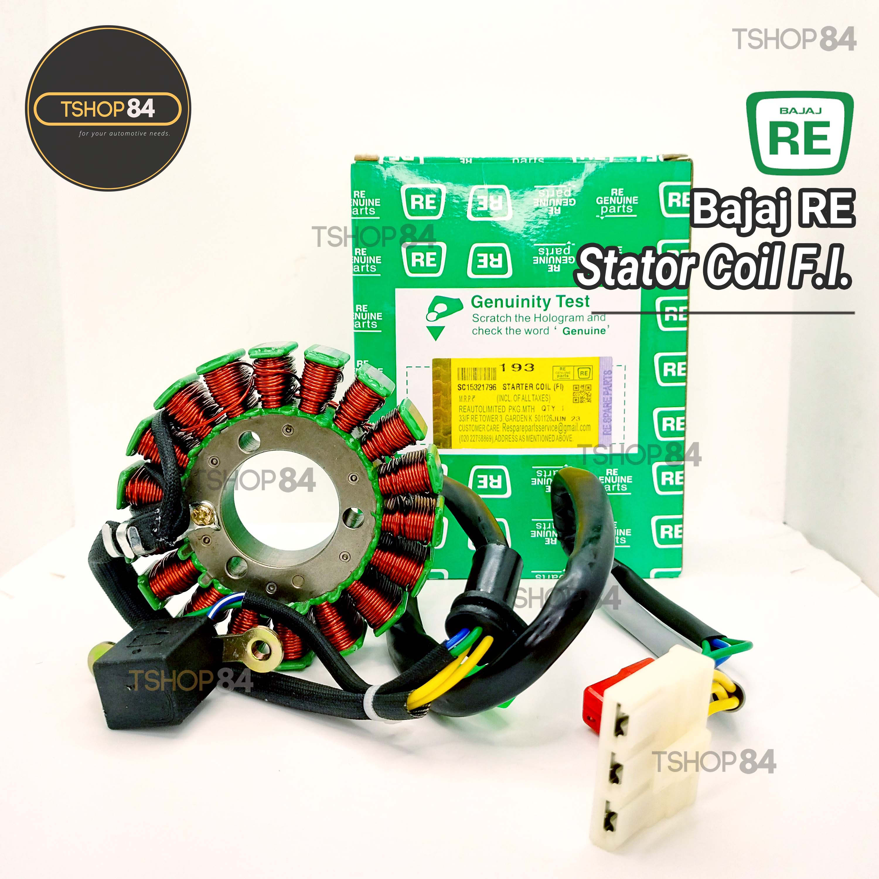 Bajaj RE Stator Coil Assembly 193 for FI Units Lazada PH
