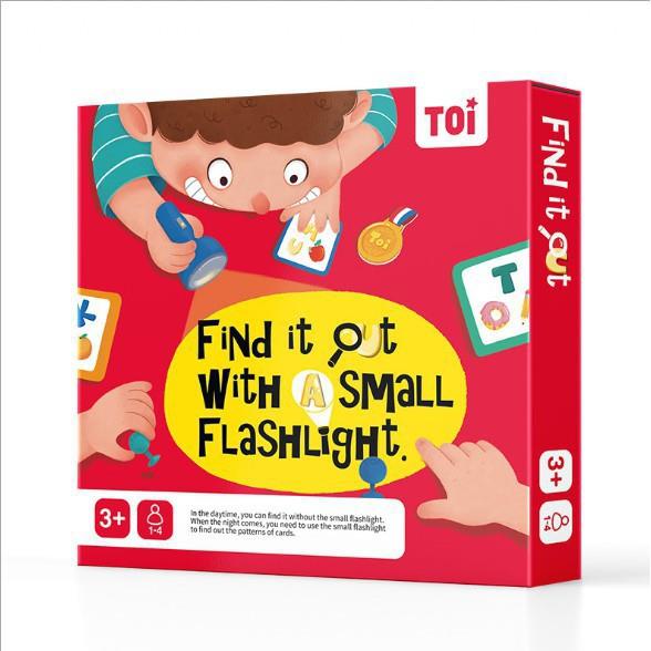 Kids Interactive Memory Matching Game Toi Find It Out With A Flashlight Board Game Lazada PH