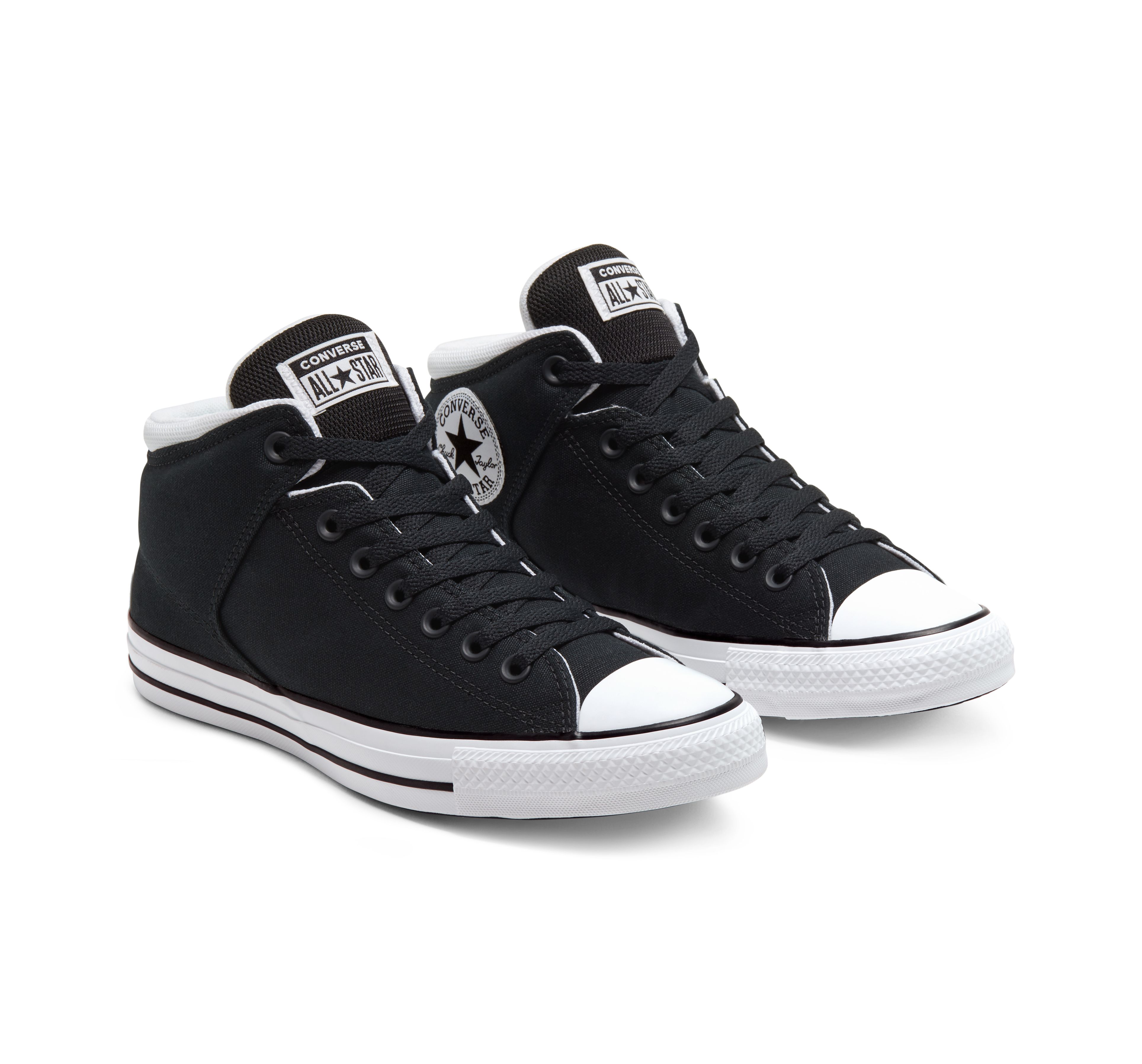 converse chuck taylor mid black